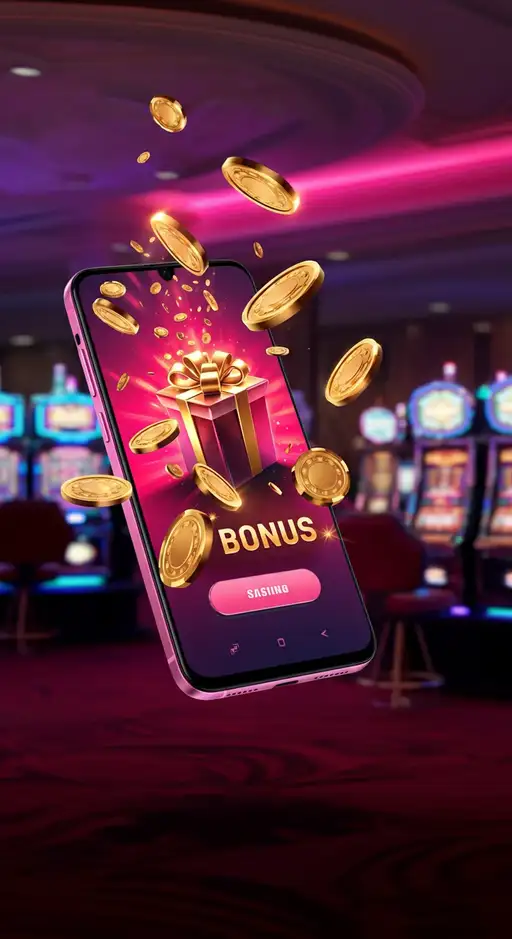 Afbeelding van een geanimeerde bonuskalender van Lets Jackpot Casino met dagelijkse promoties en aanbiedingen.